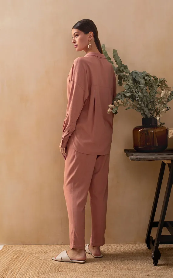 Брюки 61747-3 Бежевый