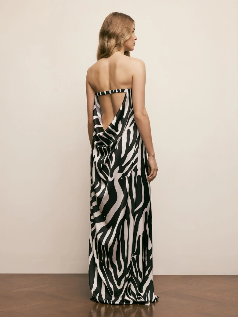 Платье «Wild Harmony» зебра