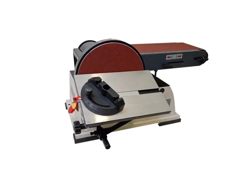 Ленточно-дисковый шлифовальный станок REALREZ RBDХ69 152/228, 800W