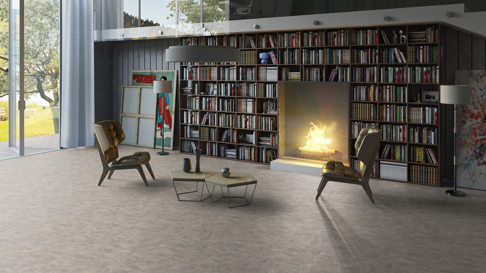 Клеевая ПВХ-плитка Blackwood DRYBACK SKADI GL