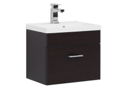 Тумба с раковиной Aquanet Нота NEW 50 венге