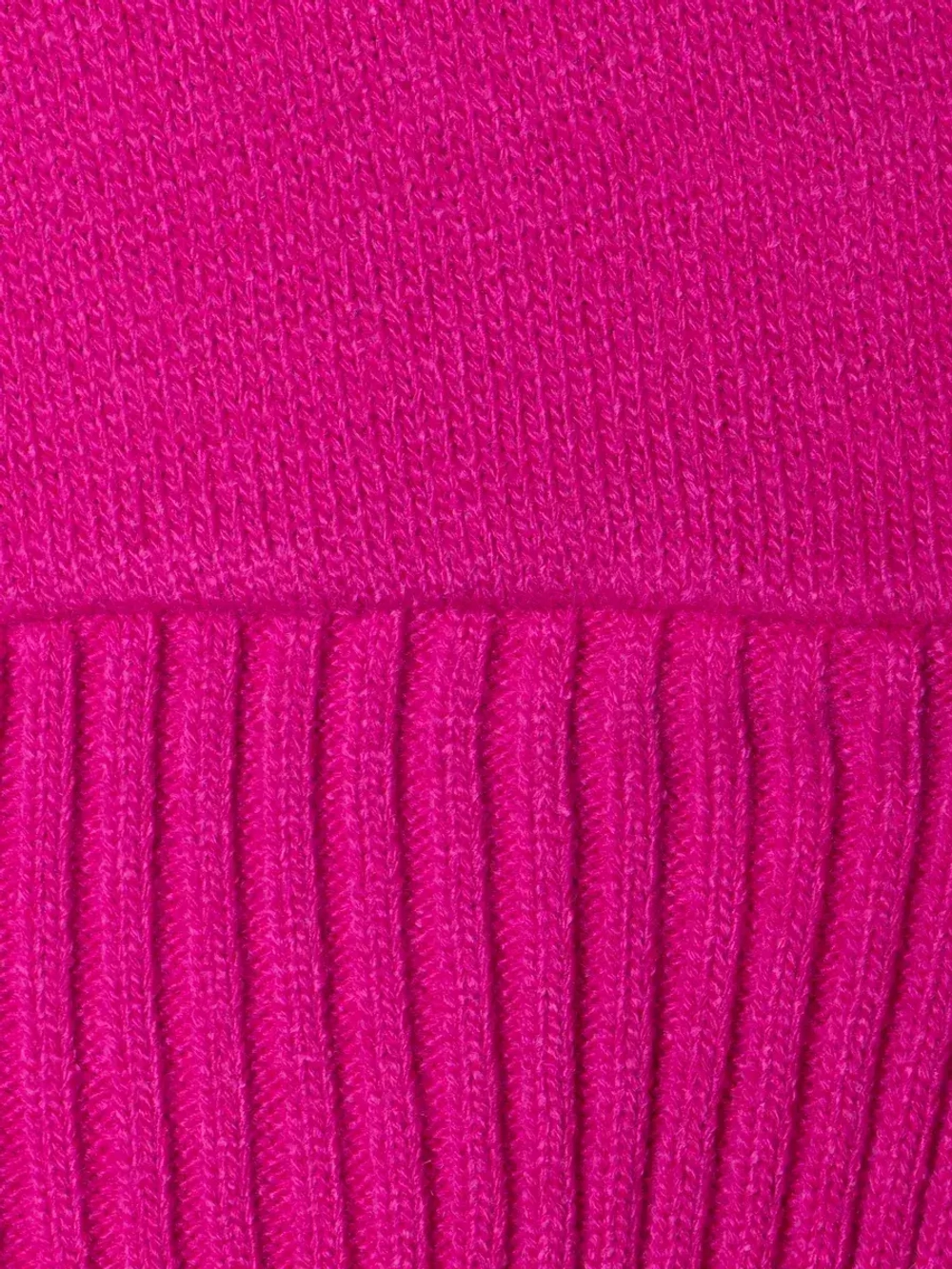 Капор женский вязаный розовый