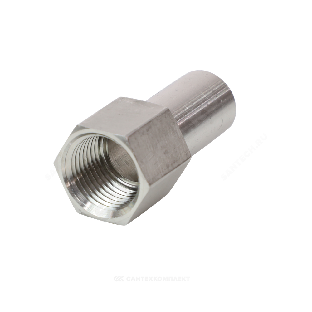 Переход сталь нерж AISI 316L Дн 15х1/2" Ру16 труба/ВР Inoxpres RM 269102015