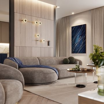 Настенный светодиодный светильник 6632/18WL чёрный/античная бронза Flavio Odeon Light