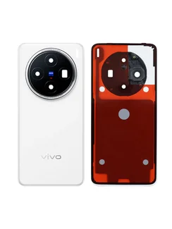 Задняя крышка для Vivo X200 белая (White) со стеклом камеры