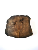 Деревянная сервировочная тарелка из Кедра