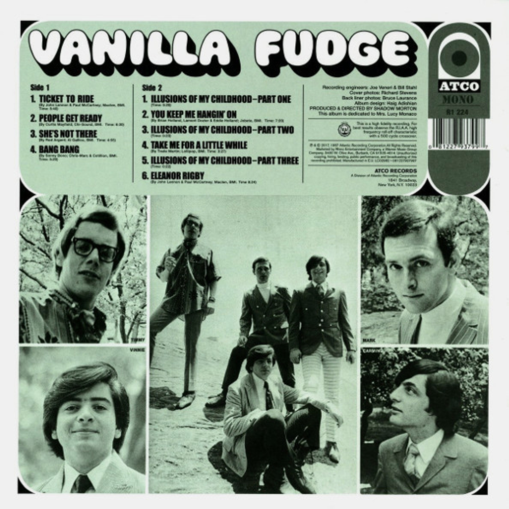 Vanilla Fudge / Vanilla Fudge (Coloured Vinyl)(LP)