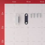 ЗАЩЕЛКИ МАГНИТНЫЕ ELEMENT БЕЛАЯ 46Х15 2ШТ 12239