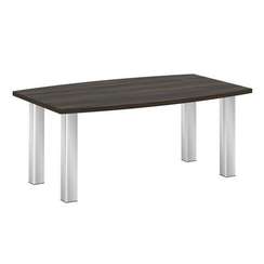 Yalta Стол переговорный M-LT.SP-3 Дуб Мали/Нержавеющая Сталь 1800*1100*750