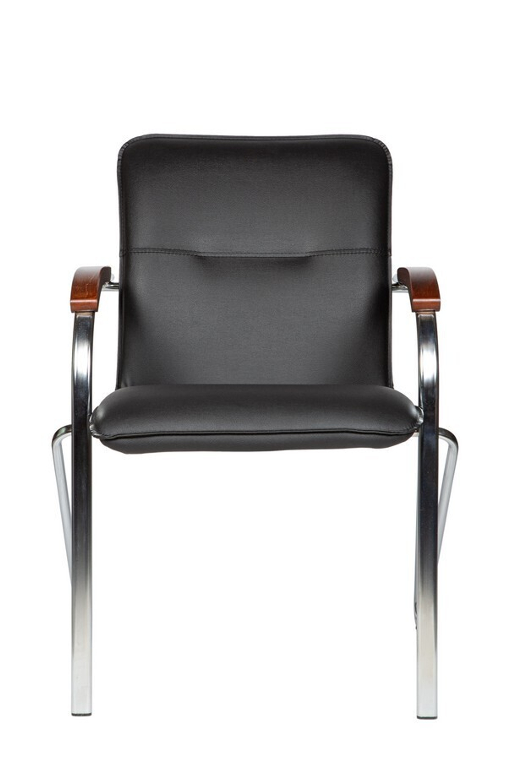 Стул для посетителей Самба хром (Экокожа цветная)