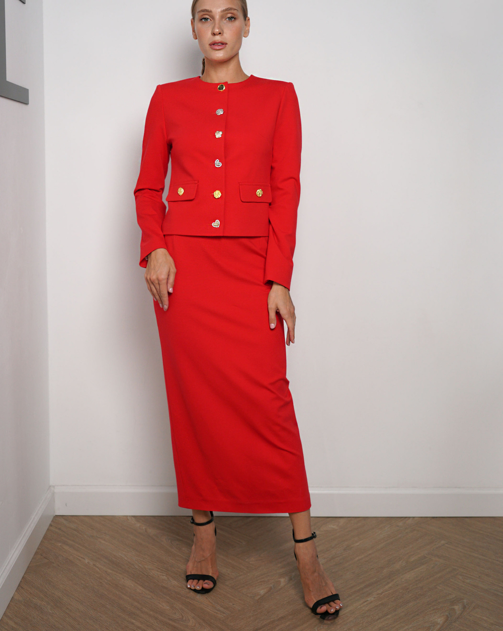 Жакет «Завещание Жаклин» в красном