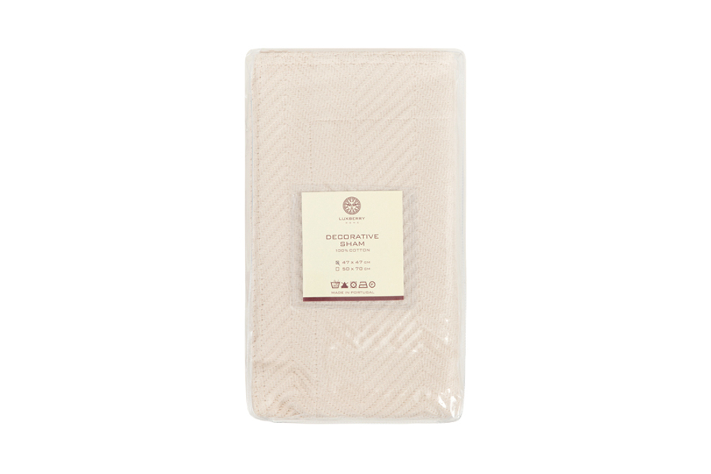 Наволочка декоративная 47x47 Luxberry Dacha песочная