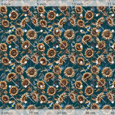 Подсолнухи by Gora-pattern 968 DPI