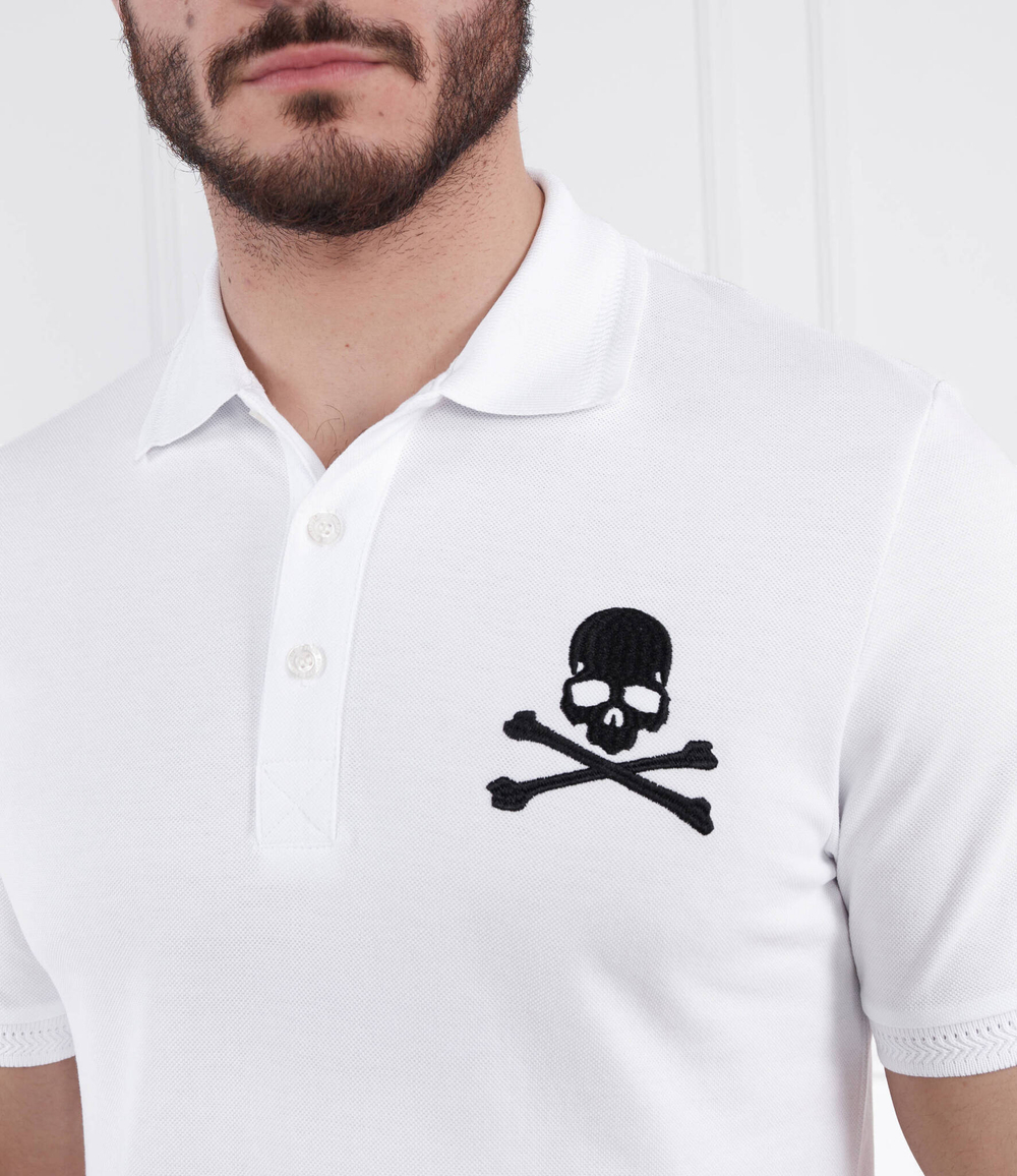 Поло Philipp Plein - белый(MTK6247 PTE003N)