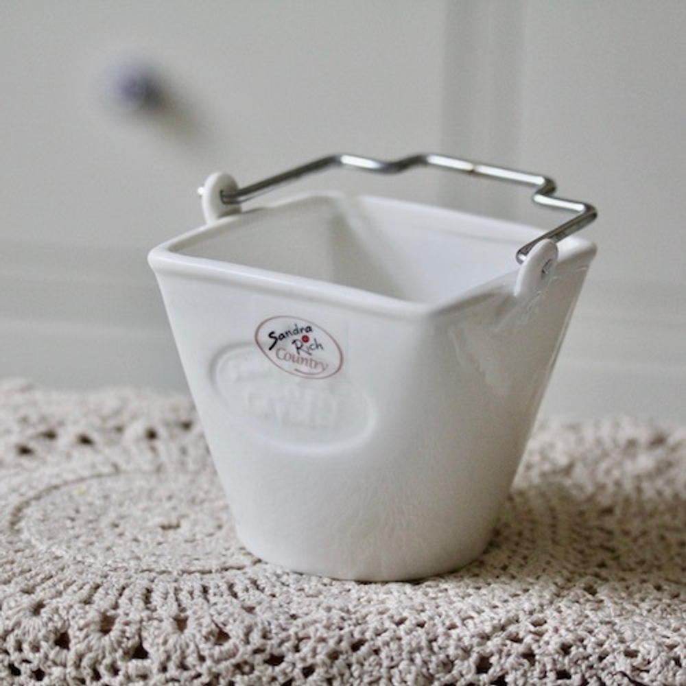 Кашпо Квадратное ведерко Sandra Rich L8 х W8 х H8 см