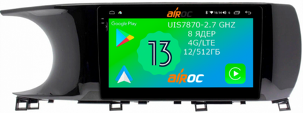 Магнитола для KIA K5 2020+ - Airoc 2K AU-2335 на Android 13, TS20, 12/512Гб, SIM-слот