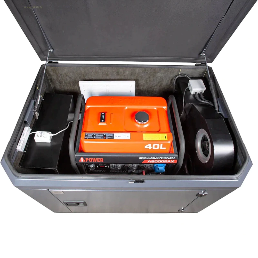 A-iPower A9000EAX бензиновый генератор в кожухе 1400SS RAL 7024 УТ-11182381