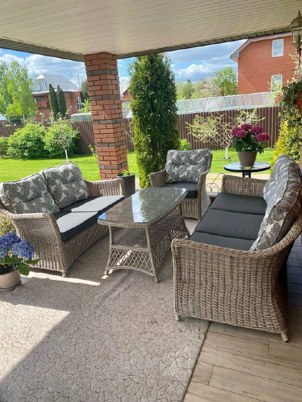 Столик кофейный, коллекция Корфу Лаунж