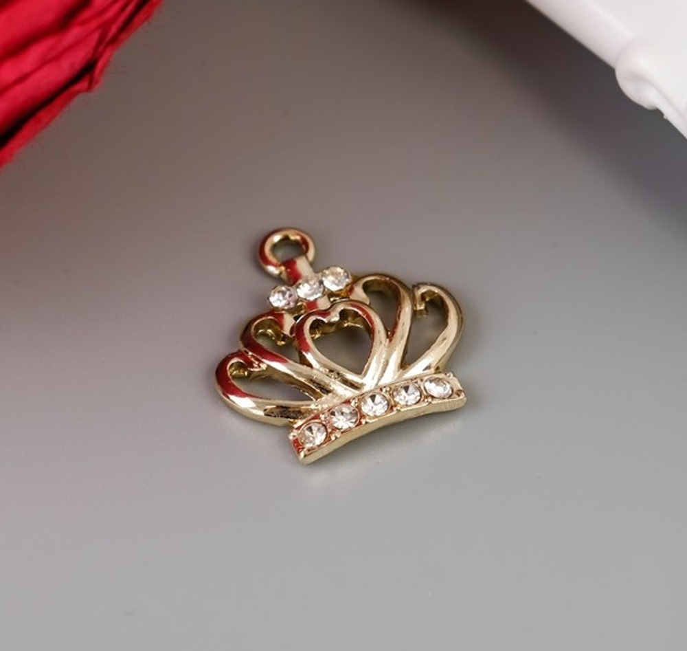 Подвеска "Корона" 2х2 см