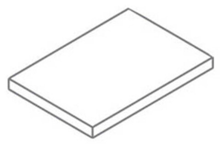 Угловая ступень AVANTGARDE SILVER SCALINO ANG.SX левая (620070002797)