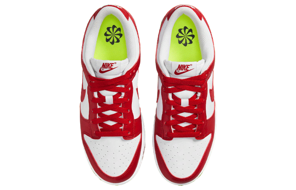 Кроссовки Nike Dunk Low Next Nature "University Red" (Женская размерная сетка)
