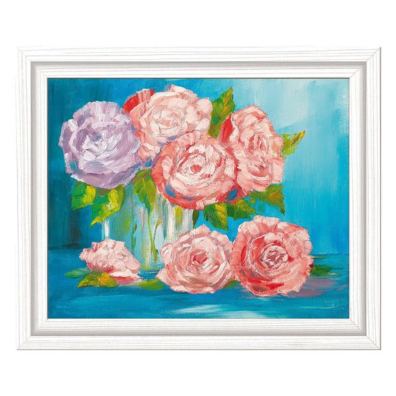 737252 Живопись широкой кистью Нежный вечер