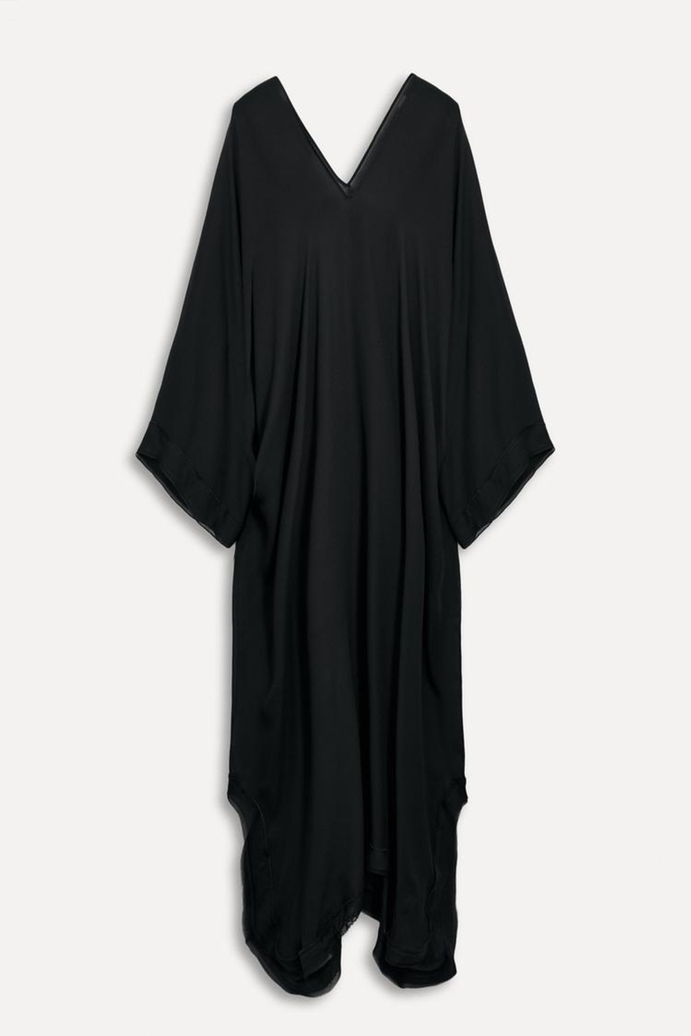 ZARA ПЛАТЬЕ-НАКИДКА — 50TH ANNIVERSARY, ЧЕРНЫЙ