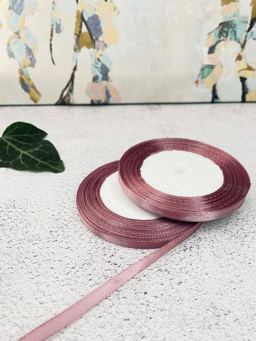 Лента атласная Пенка 0,6 см