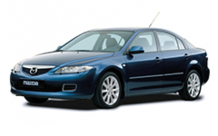 Багажники на Mazda 6 I 2002-2007 лифтбэк штатное место