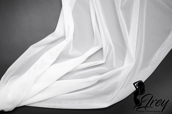 Сетка эластичная Lauma, арт.296, белый 001