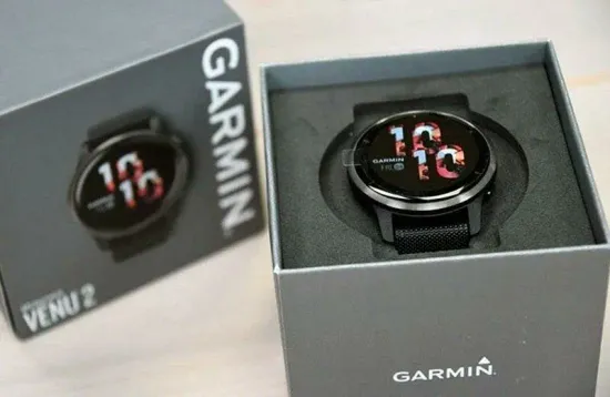 Умные часы Garmin Venu 2 Plus, черный