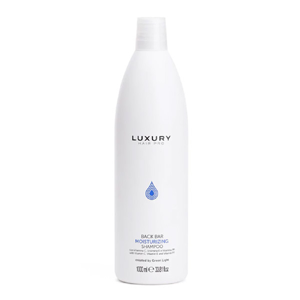 Увлажняющий питательный и антиоксидантный шампунь c Витаминами Green Light Back Bar Moisturizing Shampoo 1000мл
