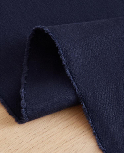 ZARA HOME СКАТЕРТЬ-ДОРОЖКА НА СТОЛ ИЗ СТИРАННОГО ЛЬНА, СИНИЙ