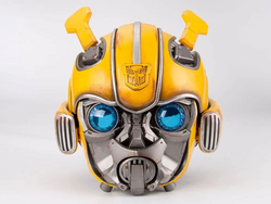 Шлем электронный трансформер Bumblebee. Игрушка-трансформер для ролевых игр и косплея Killerbody