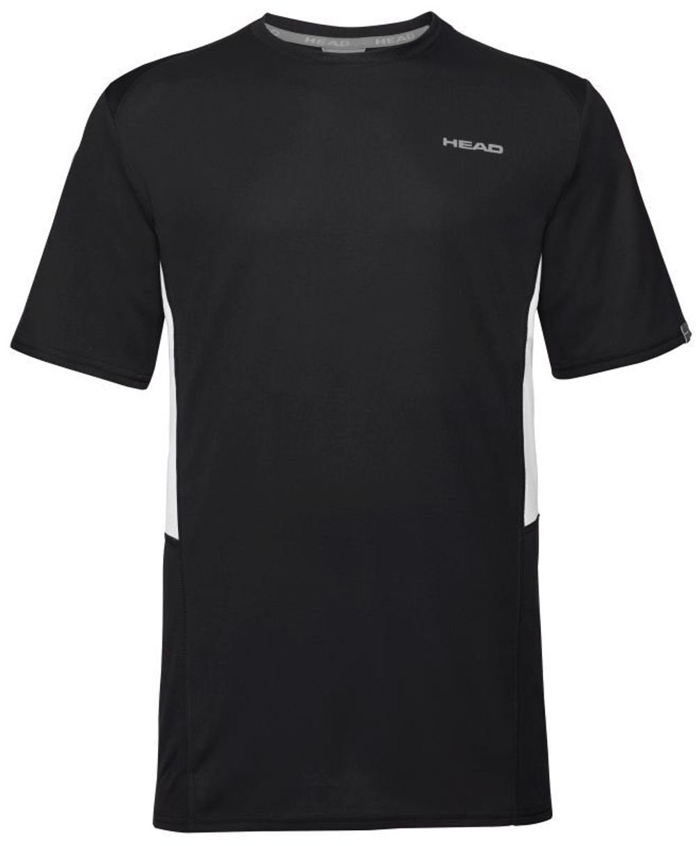 Футболка для мальчика теннисная Head Club Tech T-Shirt - black