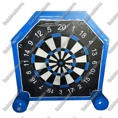 Надувной герметичный дартс «Мини» синий, диаметр 1,65 м, размер 1,65×1×1,65 м