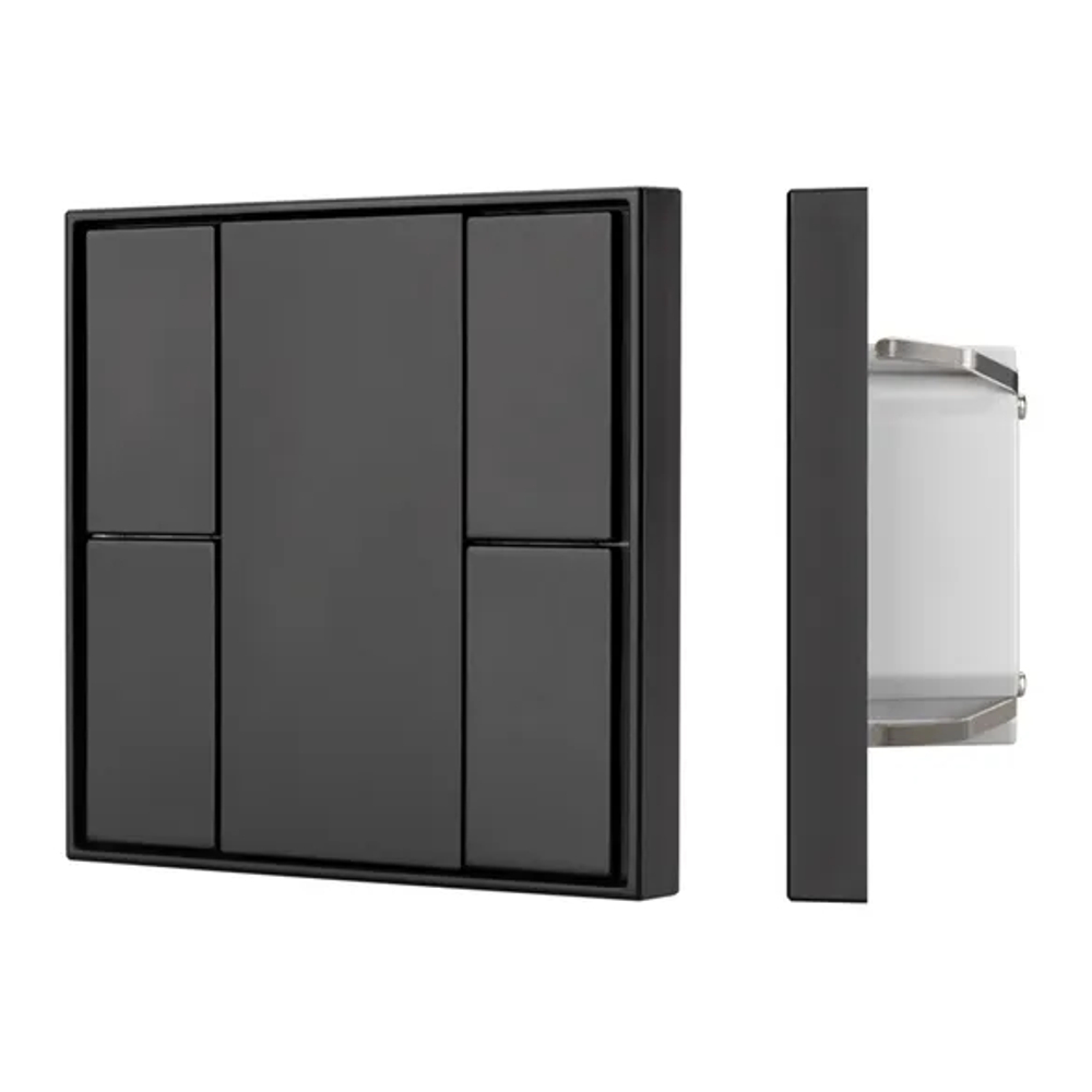 INTELLIGENT ARLIGHT Панель KNX-223-4-BLACK (BUS) (IARL, IP20 Пластик, 3 года) 028758