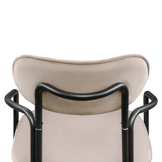 Стул Ror, Round, бежевый велюр