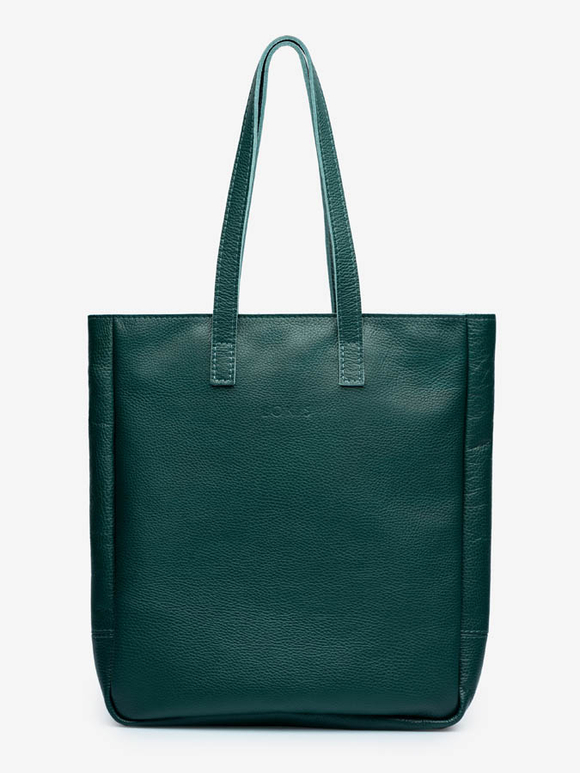 сумка шоппер изумруд текстура