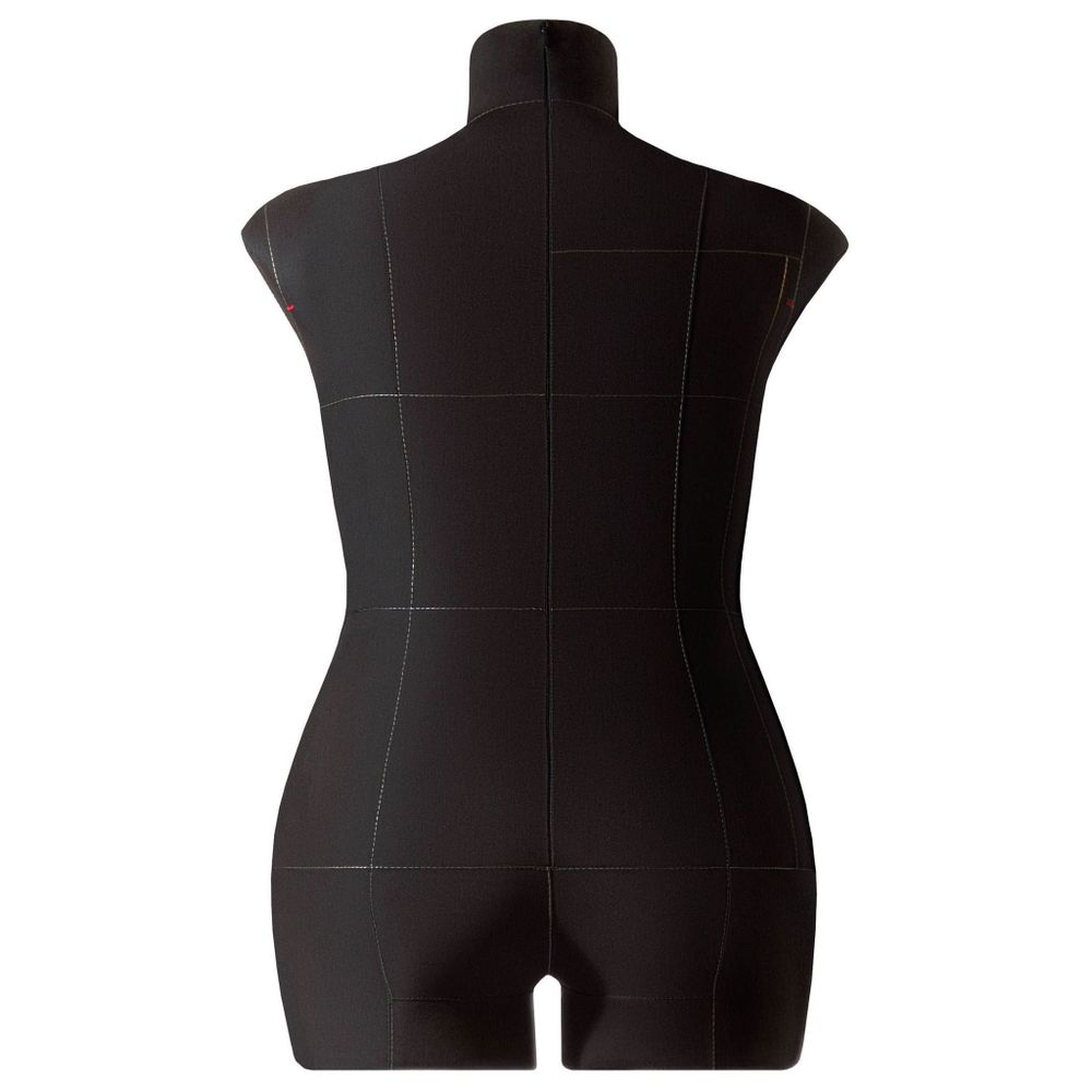 Манекен портновский Моника, торс, вид сзади, размер 54, черный.