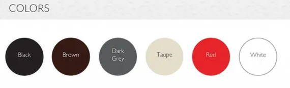 Стул пластиковый Soho коричневый