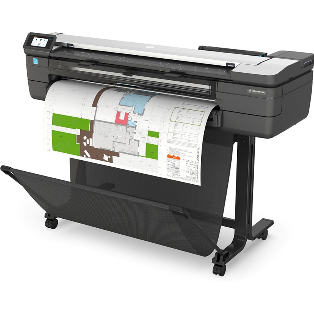 МФУ HP DesignJet T830 36" A0, 4 цвета, WiFi, цветной
