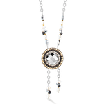 Колье Coeur de Lion Black-Crystal 1134/10-1318