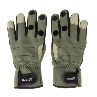 Перчатки для рыбалки FISHER неопрен. на липучке