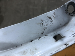 Крыло переднее правое Hyundai Solaris 2 (HCR) 17-нв Б/У Оригинал 66321F9000