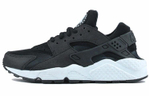 Кроссовки Nike Huarache Black White (W) (Женская размерная сетка)
