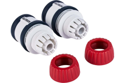 Комплект для полива Elitech HF 006 Garden 4 предмета: насадка д/шланга, 1/2"соед.,1/2"соед.с акваст 206030