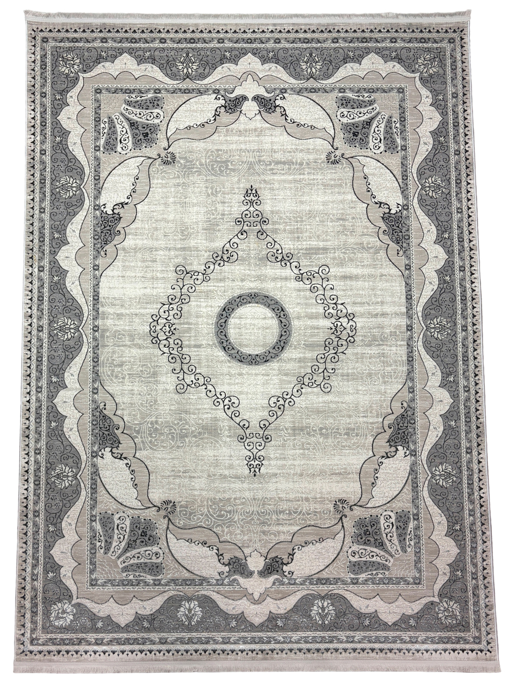 Ковер Amatis Lux 36564A Grey/Grey Прямоугольник