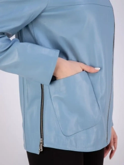 Кожаная куртка демисезонная косуха