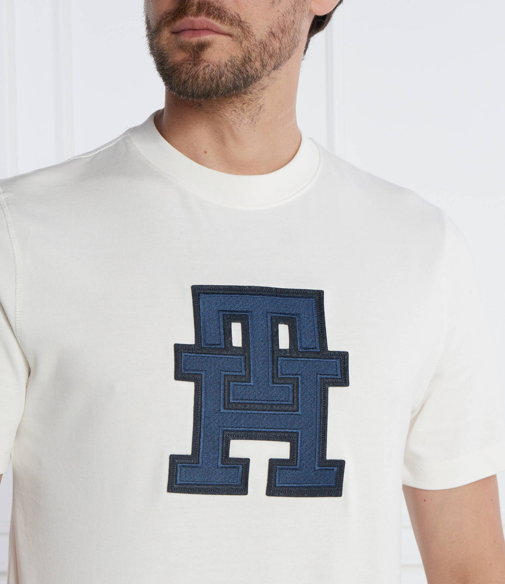 Футболка MONOGRAM APPLIQUE Tommy Hilfiger - белый(MW0MW32589)